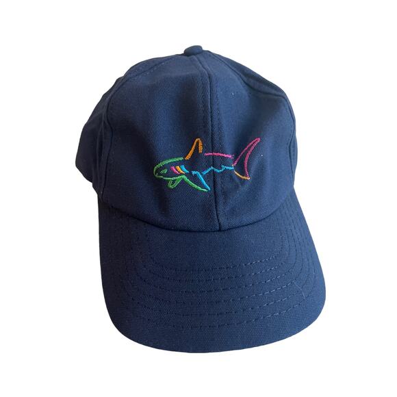 GREG NORMAN Blue Adjustable Baseball Hat - Picture 1 of 4